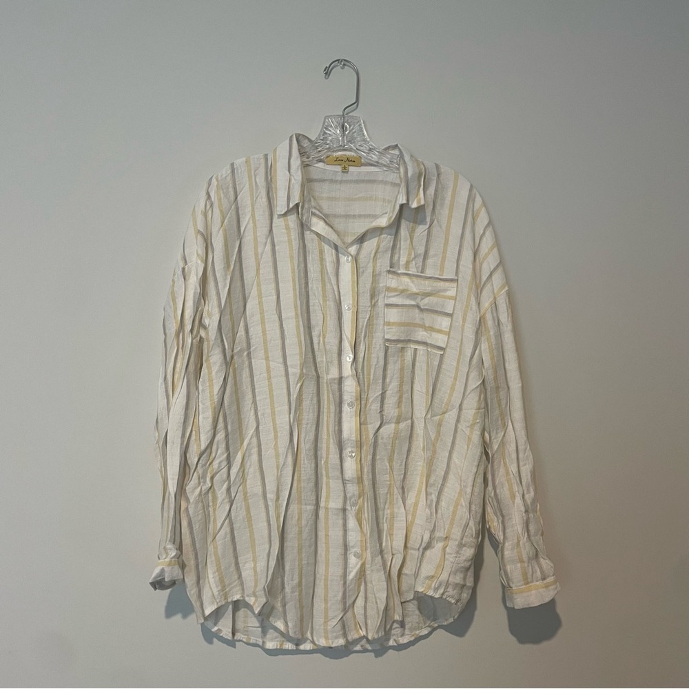 Love Notes Button Up Shirt